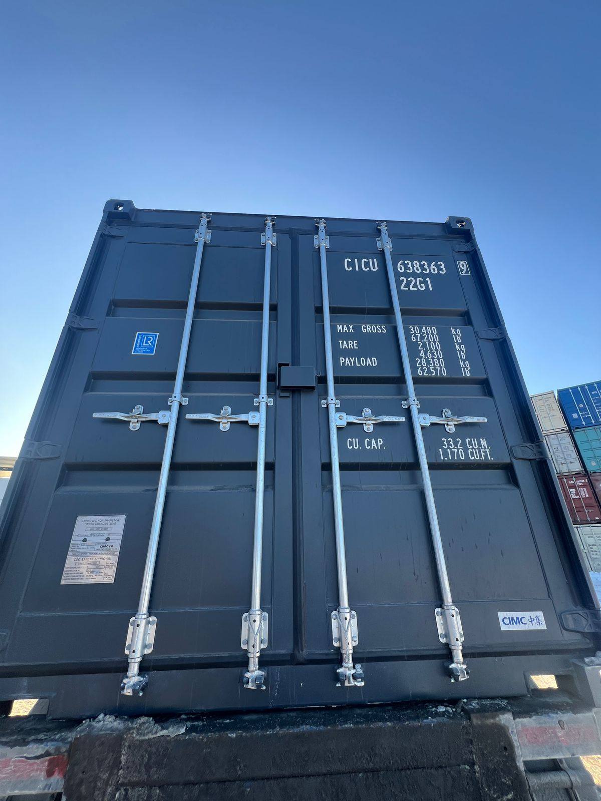 Морской контейнер CICU6383639